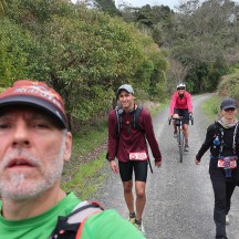 The four of us (Gerry, Evander, Elee and me) were within shouting distance for at least 99% of the course.